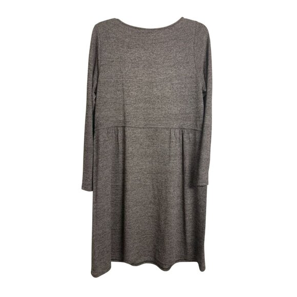 NWT J. Jill Wearever Collection Black Multi Long-Sleeve Midi Dress Size M - Picture 3 of 9